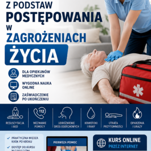 Doskonalenie ustawiczne w zawodach medycznych - kurs internetowy 10 punktów podstawy zagrożeń życia