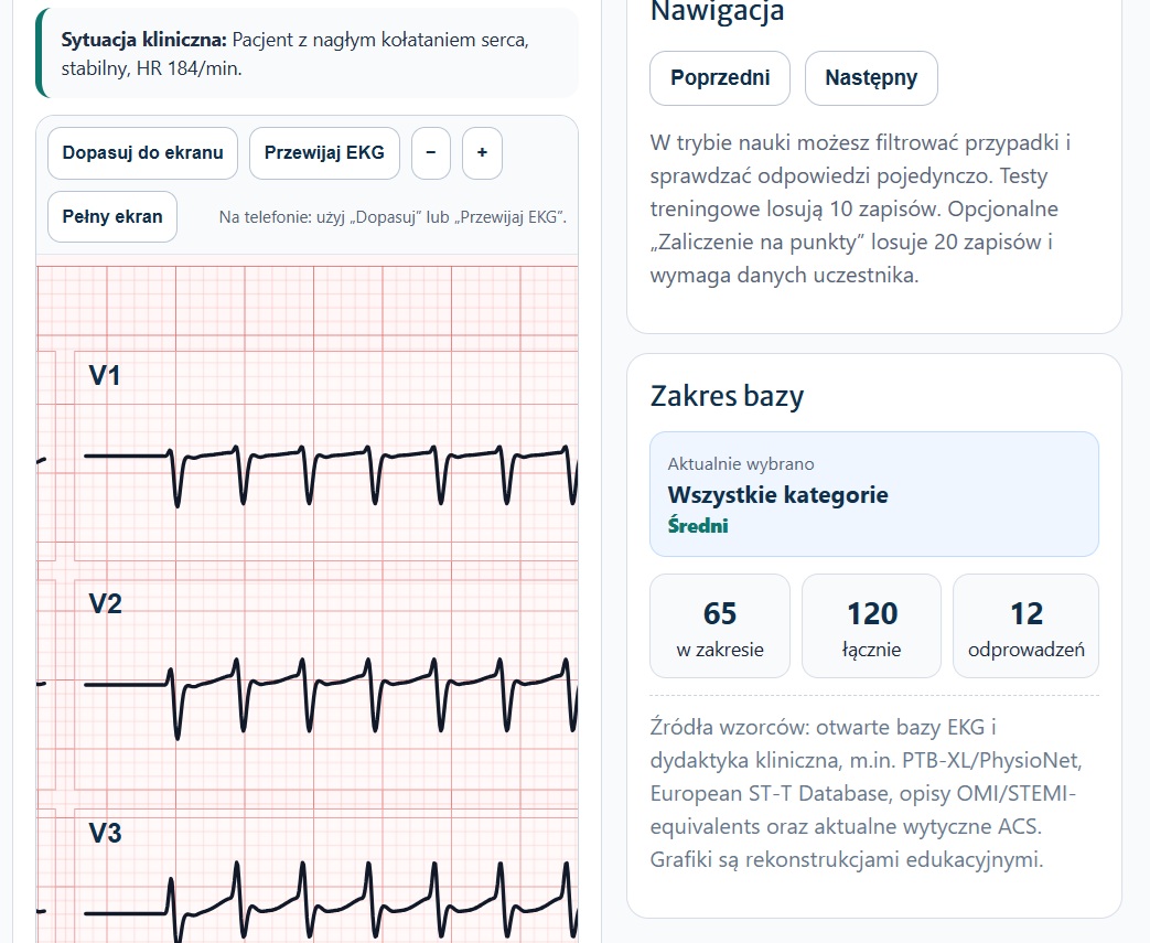 Szkolenie ustawiczne w zawodach medycznych - kurs internetowy EKG - obrazek 4