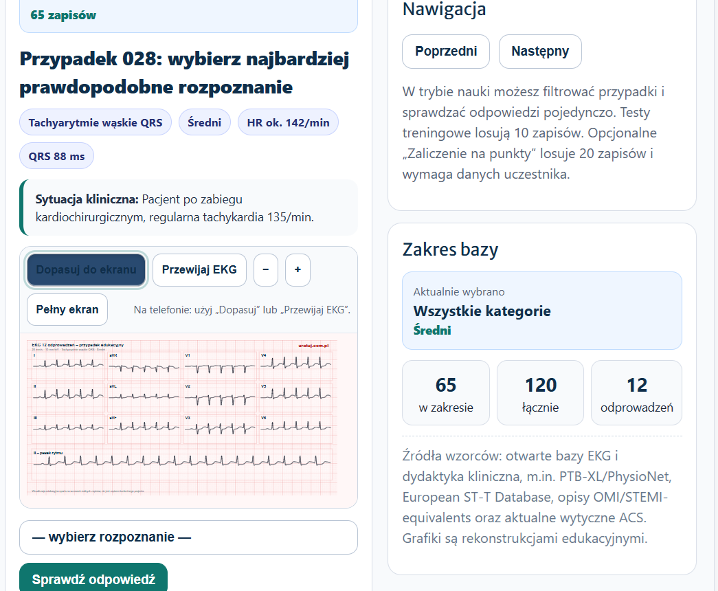 Szkolenie ustawiczne w zawodach medycznych - kurs internetowy EKG - obrazek 5